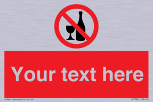 Custom prohibition no alcohol